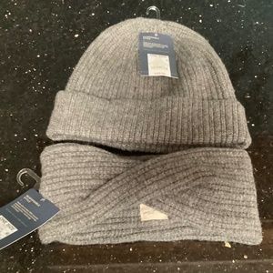 New Gray Universal threads Hat and headband, hat could be unisex